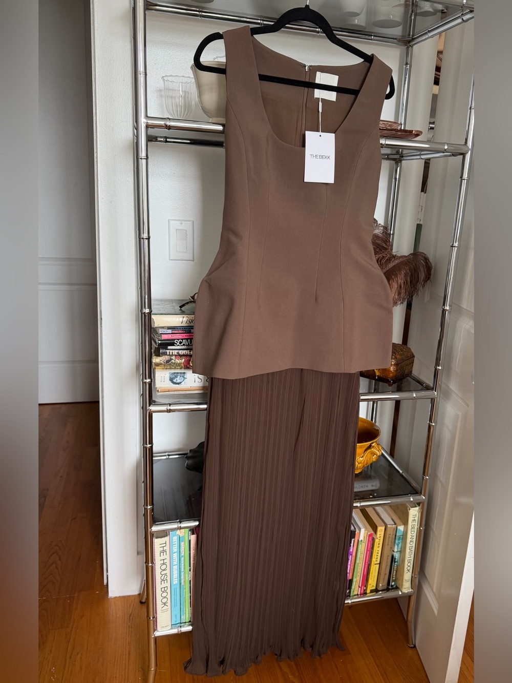 the bekk corset pleated dress - Picture 5 of 7